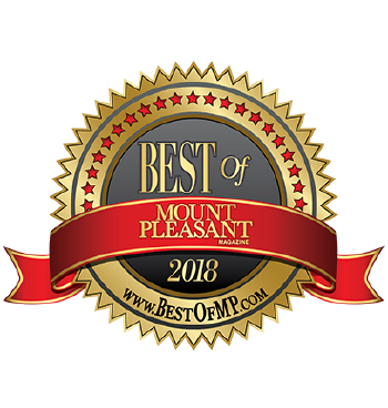 Best of Mount Pleasant 2018 medal logo
